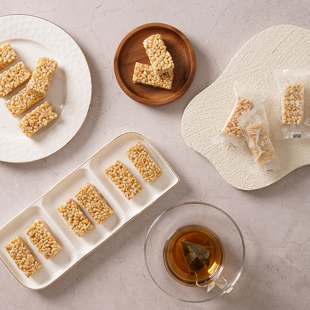 [미송당] 땅콩 톡톡 우리쌀 현미강정 500g 썸네일 3