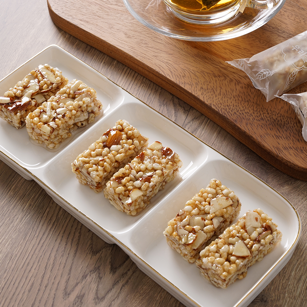 [미송당] 아몬드 톡톡 우리쌀 현미강정 500g 썸네일 2