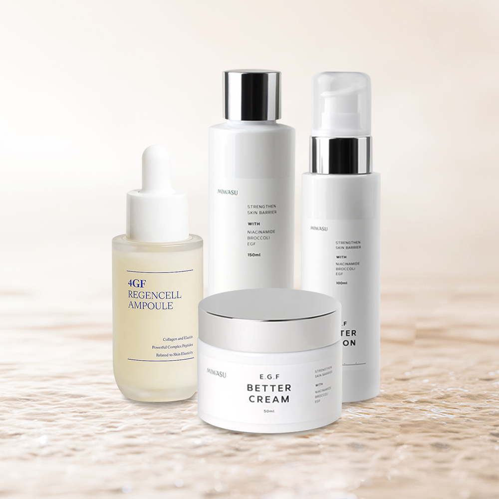 미와수 EGF 베러 기초 화장품 4종 세트