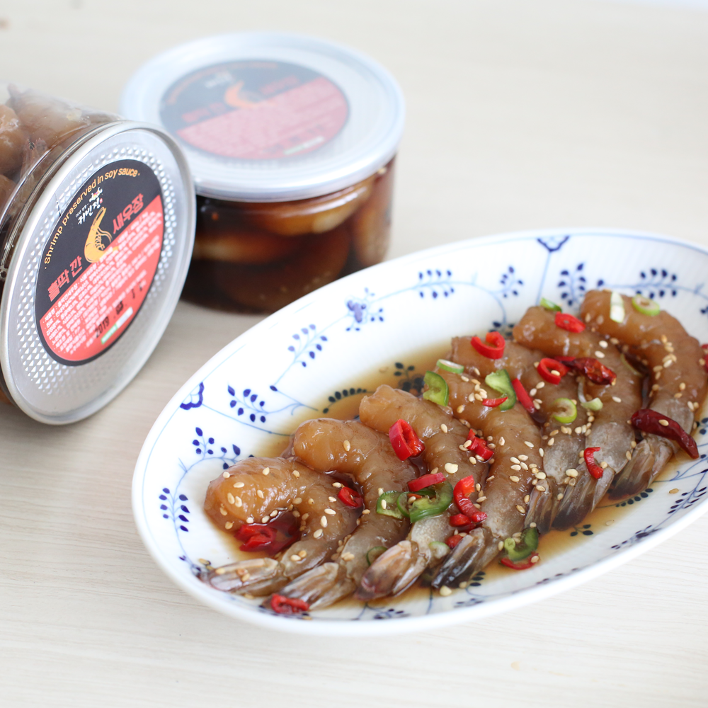 밥도둑 수제 깐 새우장(400g) 썸네일 2