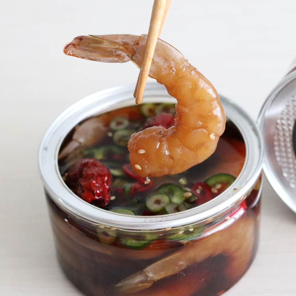 밥도둑 수제 깐 새우장(400g) 썸네일 3